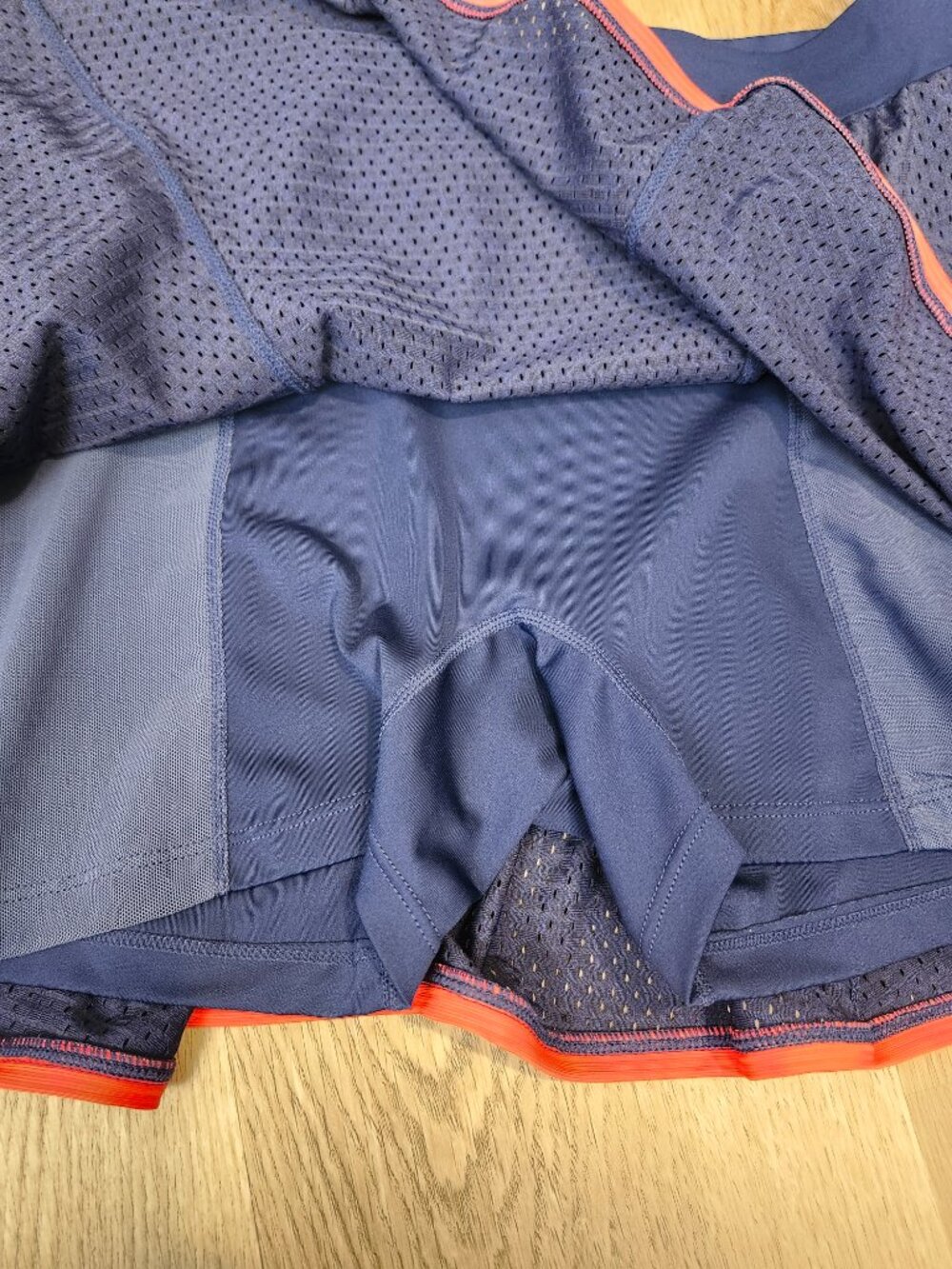 Tail Tennis Skort M Navy Blue Mesh Shorts Underneath Athletic Stretch Active - Picture 6 of 10